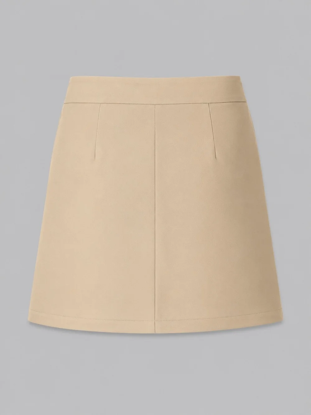 French Toast Girls' Double-Buckle Pleated School Uniform Skirt – Khaki & Navy Bl